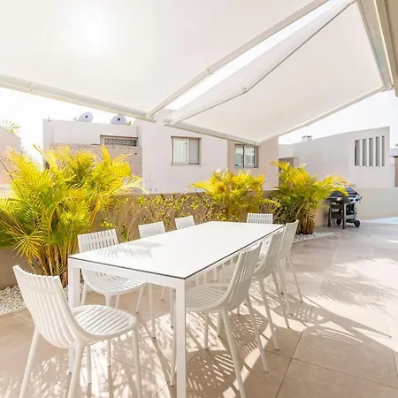 Alisios Golf Luxury Tenerifesummervillas Heated Pool