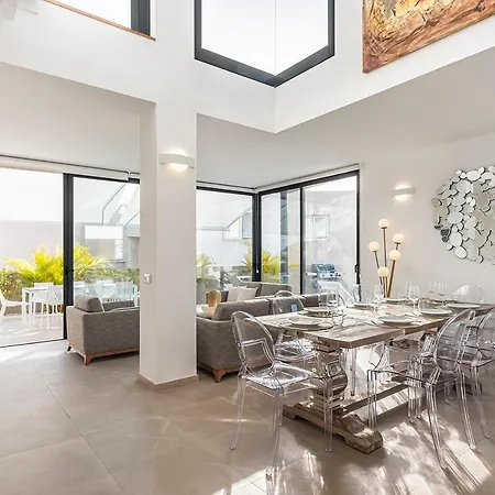 Alisios Golf Luxury Tenerifesummervillas Heated Pool 阿德耶